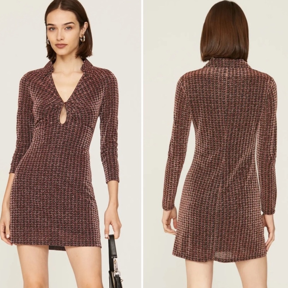 ASTR the Label Metallic Dress